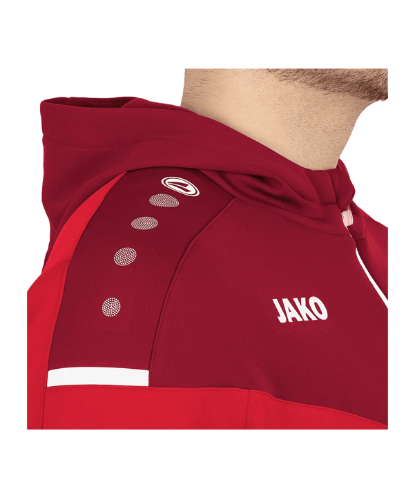 JAKO Champ 2.0 Veste à capuche Rouge C001 - rouge