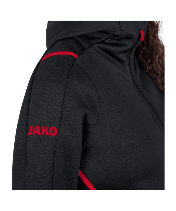 JAKO Jas met capuchon Zwart K502 - zwart
