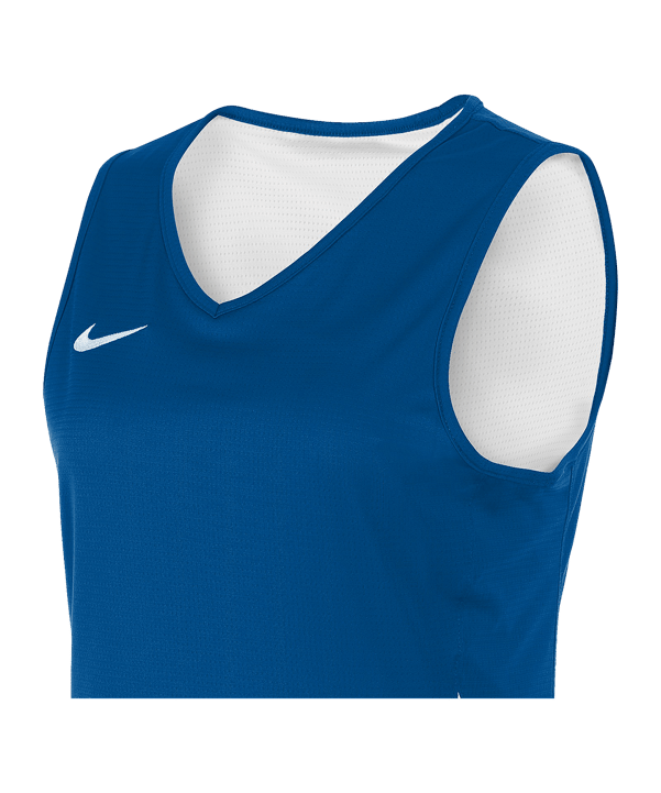 Nike Team Basketball Tanktop Reversibel Damen F463 - blau