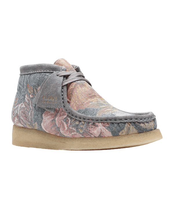 Clarks Wallabee Boots Sneaker Damen Blau - blau