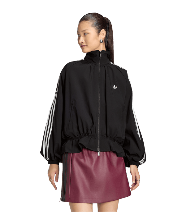 adidas Originals Blousy Oversized Giacca Donna Nero - nero