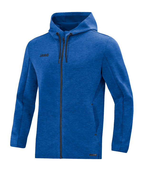 JAKO Premium Basic Veste à capuche Bleu C004 - bleu