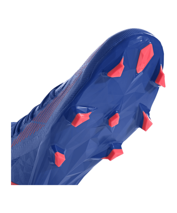 adidas Predator EDGE.3 FG Sapphire Edge Blau Rot - blau