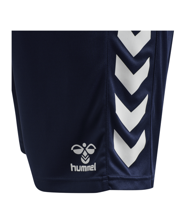 Hummel hmlCORE XK Poly Short Kids Blau F7026 - blau