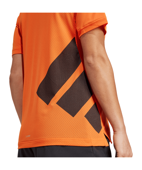 adidas T-Shirt Damen Orange - orange