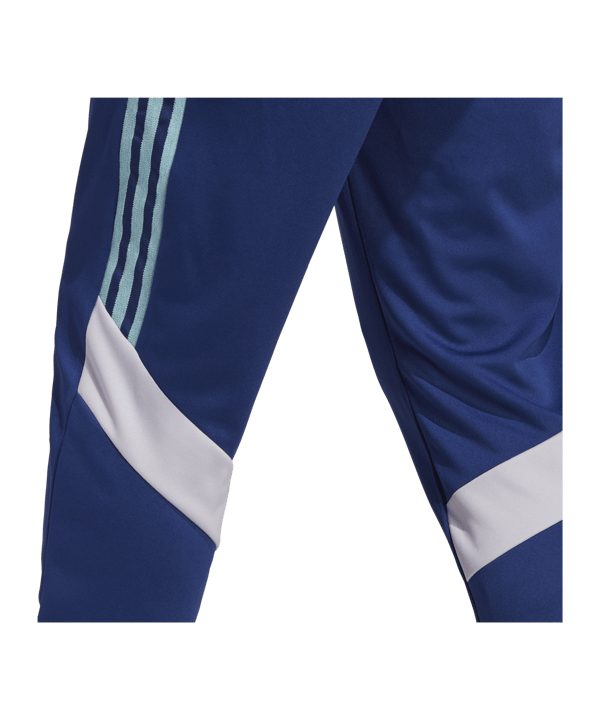 adidas Tiro Trainingshose Blau - blau