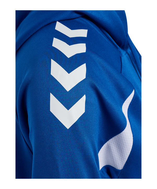 hummel Core 2.0 Kapuzenjacke Damen Blau F7691 - blau