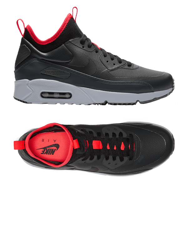 Nike Air Max 90 Ultra Mid Winter Sneaker F003 - schwarz