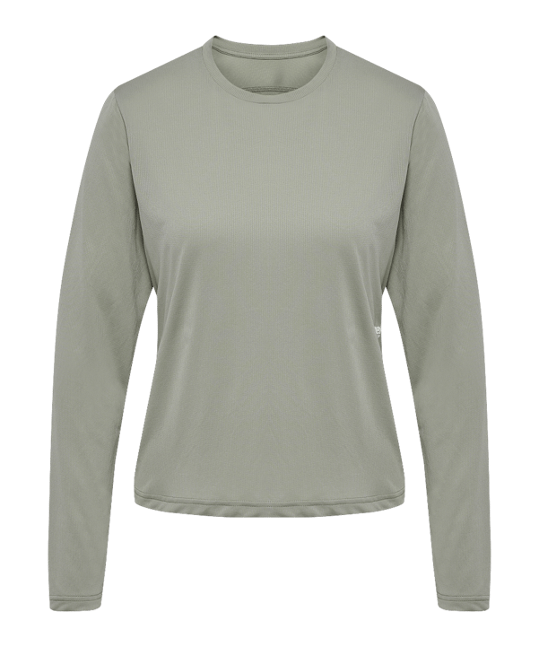 Hummel Pulse Workout L/S T-shirt Dames Groen K6092 - groen