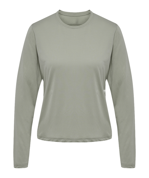 hummel Pulse Workout L/S Manica Lunga Donna Verde C6092 - verde