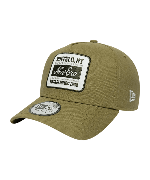 New Era Patch Linen Eframe Newera Capuchon Vert - vert