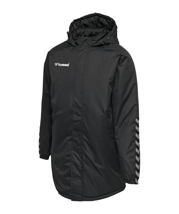 Hummel Authentic Bench Jacke Schwarz F2114 - schwarz