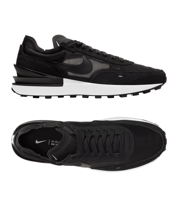 Nike Waffle One Schwarz Weiss F001 - schwarz