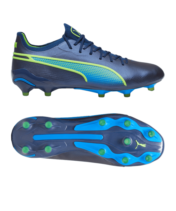 PUMA KING Ultimate FG/AG Gear Up Blau Grün F04 - blau