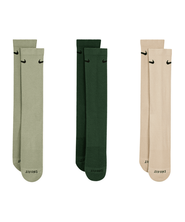Nike Everyday Plus Cushion Crew 3er Pack Socken Mehrfarbig F994 - mehrfarbig
