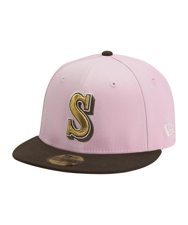 New Era Mlb Seattle Mariners 59Fifty Cap Rosa - rosa