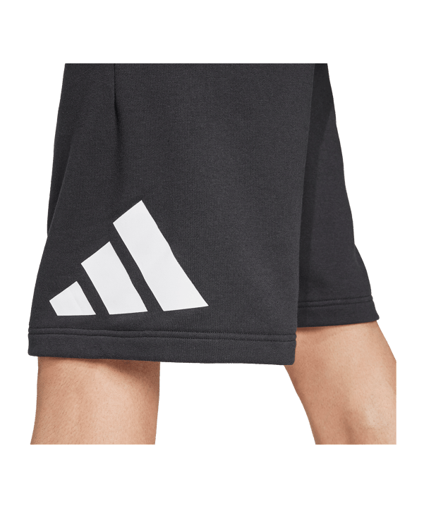 adidas Essentials Big Logo Short Schwarz - schwarz