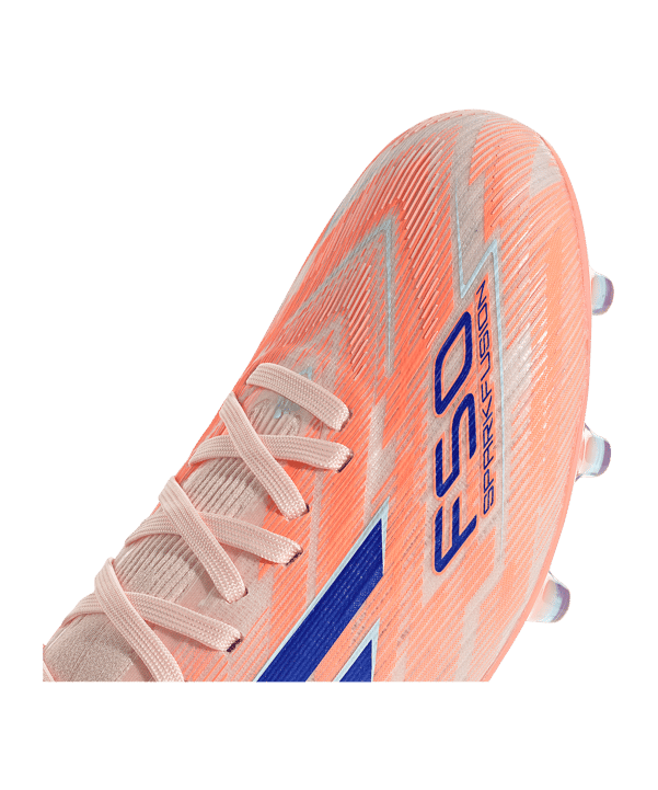 adidas F50 Sparkfusion Pro Mid FG/AG Coral Blaze Damen Orange - orange