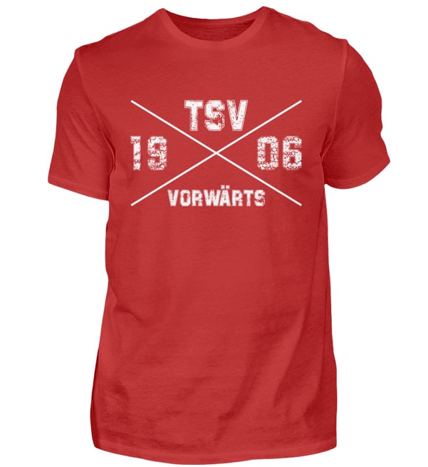 TSV Schopfloch T Shirt Cross Rot - rot