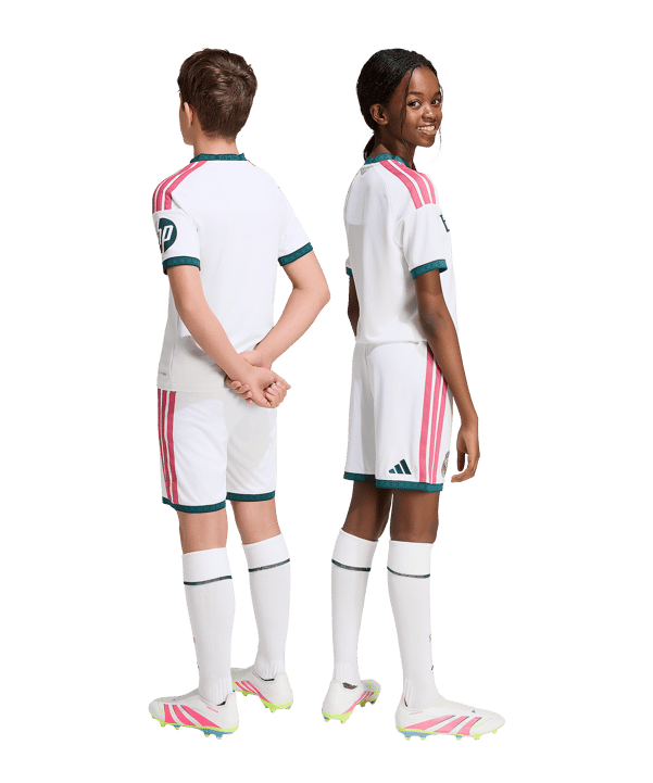 adidas Real Madrid Court Home 2026/2027 Enfants Blanc - blanc
