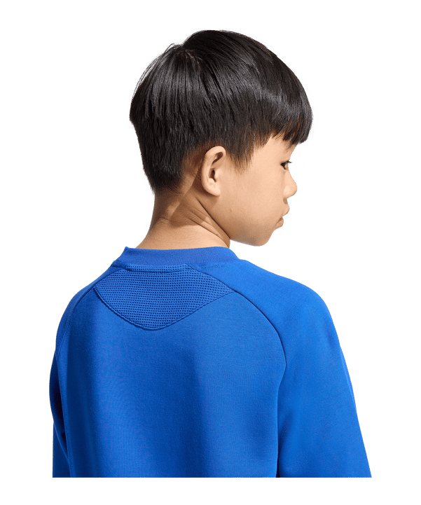 adidas Tiro Travel Sweatshirt Kids Blau - blau