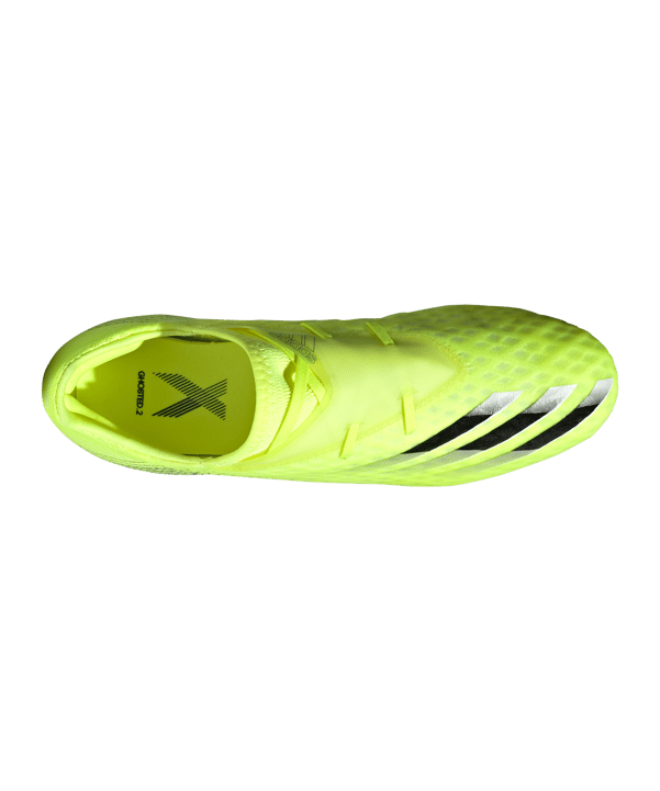 adidas X GHOSTED.2 FG Superlative Gelb Weiss - gelb