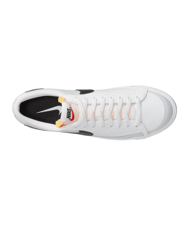Nike Blazer Low 77 Weiss Schwarz F100 - weiss