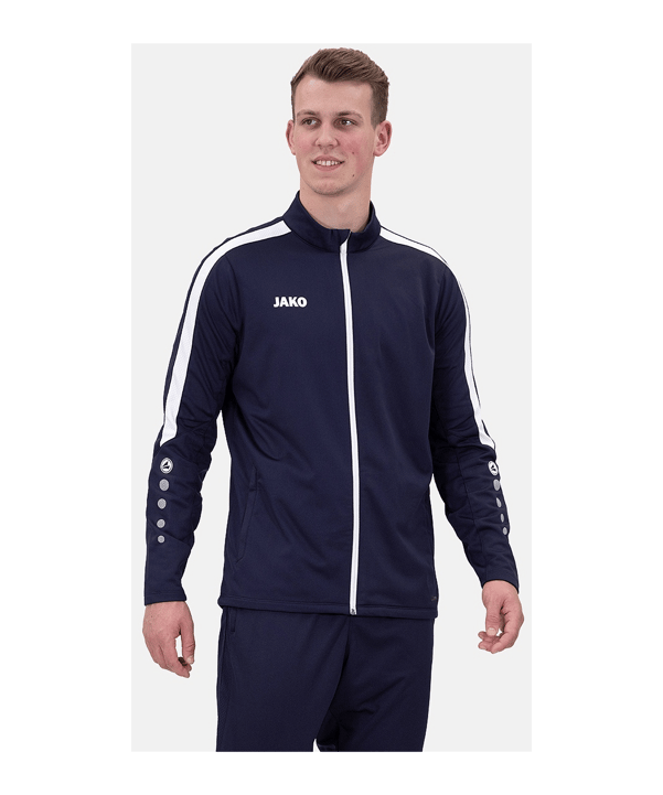 JAKO Power Giacca da allenamento Blu C900 - blu