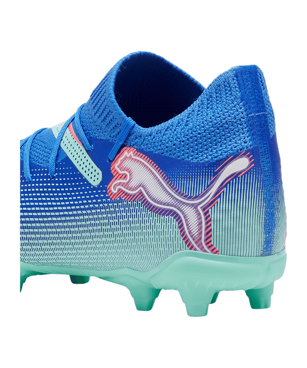 PUMA FUTURE 7 Pro FG/AG Formula Jr Kids Blau Weiss F01 - blau
