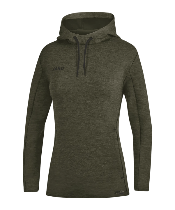 JAKO Premium Basic Hoody Donna Marrone C028 - marrone