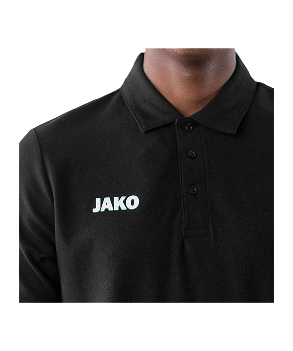 JAKO Base Polo Zwart K008 - zwart
