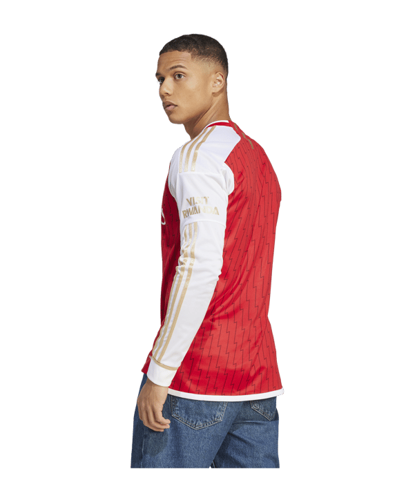 adidas FC Arsenal London langarm Trikot Home 2023/2024 Rot Weis - rot
