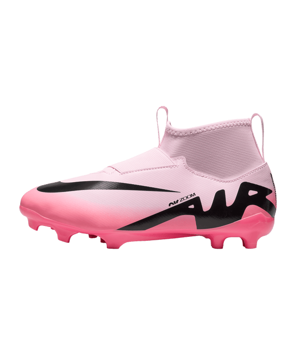 Nike Jr Air Zoom Mercurial Superfly IX Academy FG/ MG Mad Brilliance Kids Rot Schwarz F601 - rot