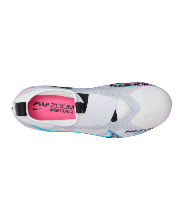 Nike Air Zoom Mercurial Superfly IX Pro FG Blast Weiss Blau Pink F146 - weiss