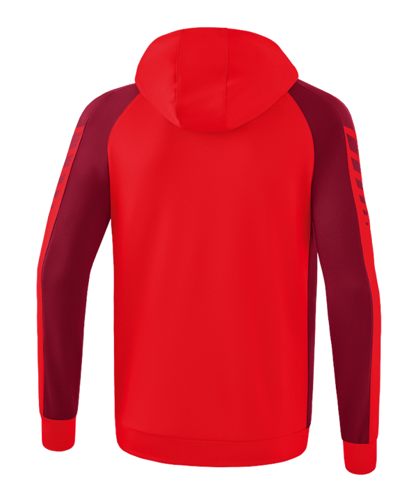 Erima Six Wings Kapuzenjacke Kids Rot - rot
