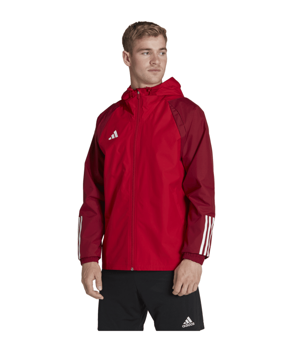 adidas Tiro 23 Competition Allwetterjacke Rot - rot
