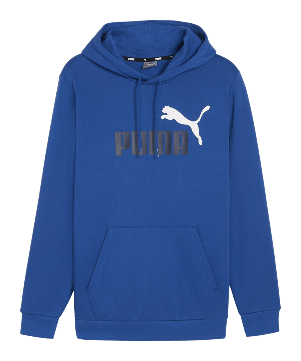 PUMA Essentials 2 Col Big Logo Hoody Blau F021 - blau