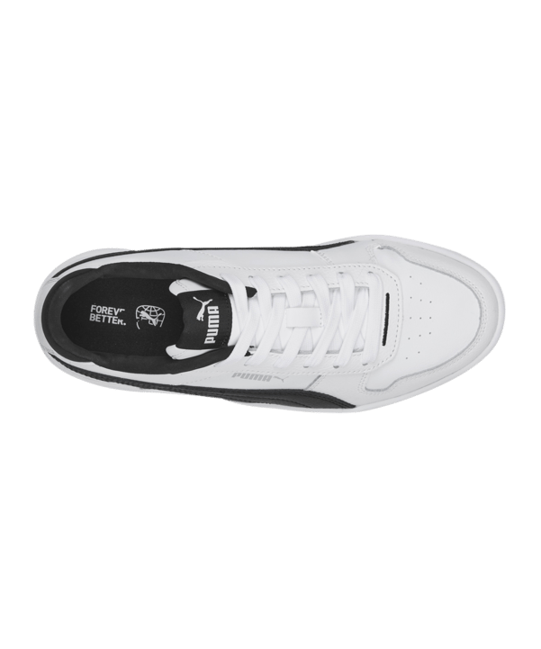 PUMA Carina Street Damen Weiss Schwarz Silber F03 - weiss