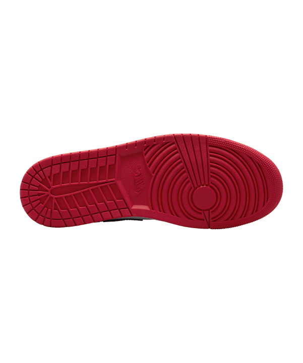 Jordan Air 1 Low Rot Weiss Schwarz F612 - rot