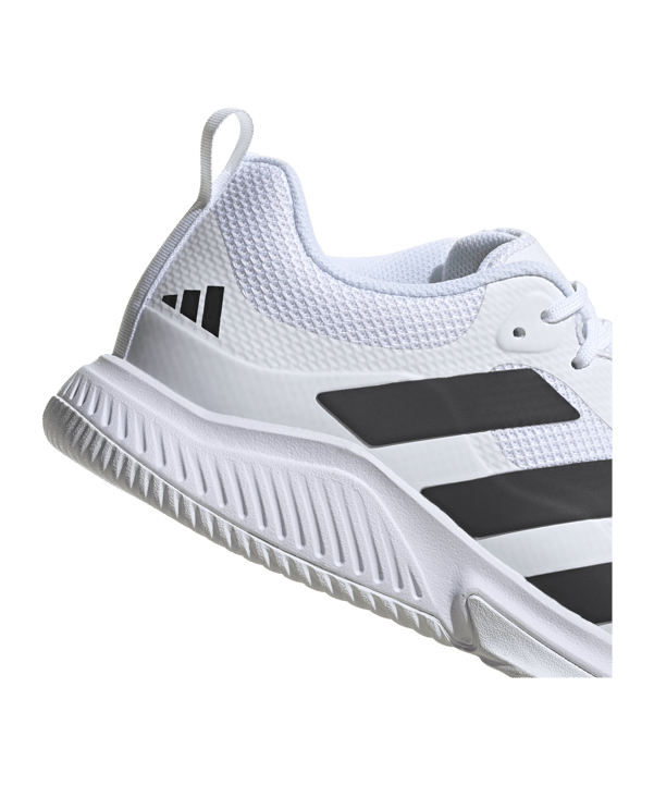 adidas Court Team Bounce 2.0 Weiss Schwarz - weiss
