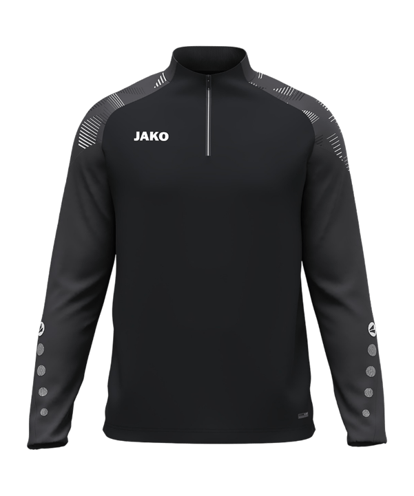 JAKO Sonic Zip Top Schwarz F801 - schwarz