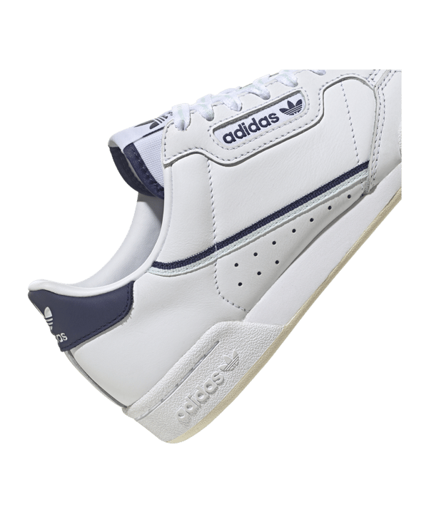 adidas Originals Continental 80 Damen Weiss Blau - weiss