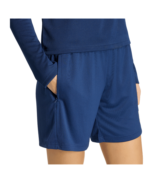 adidas Entrada 26 Short Damen Dunkelblau - weiss