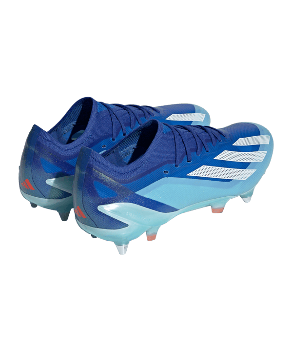 adidas X Crazyfast.1 SG Marinerush Blau Weiss Orange - blau