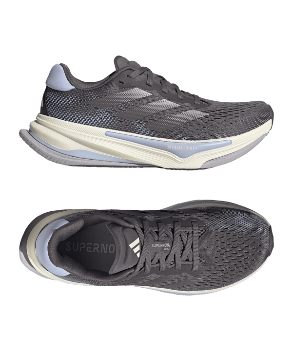 adidas Damen Supernova Prima Laufschuh Grau - grau
