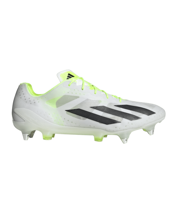 adidas X Crazyfast+ SG Crazyrush Weiss Schwarz Gelb - weiss