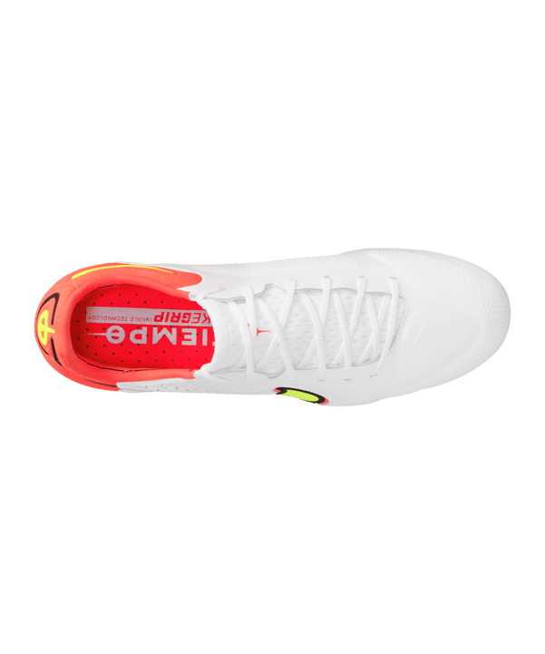 Nike Tiempo Legend IX Motivation Elite FG Weiss Rot F176 - weiss