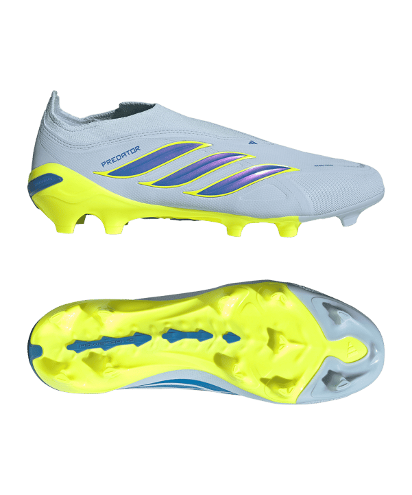 adidas Predator League LL FG Ice Cold Precision Blau - blau