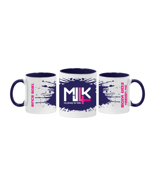 MJ4K Tasse "Splashpott" Dunkelblau - blau
