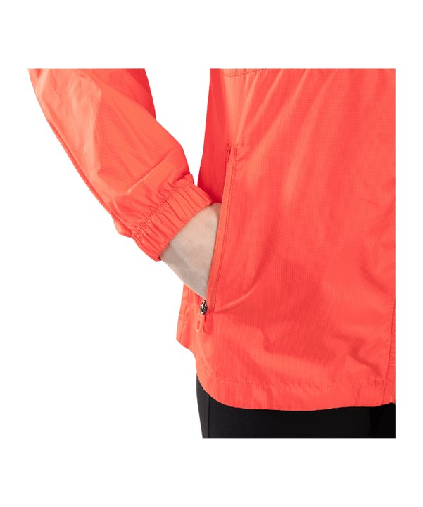 JAKO Flow Lightweight Jacke Damen Orange F365 - orange